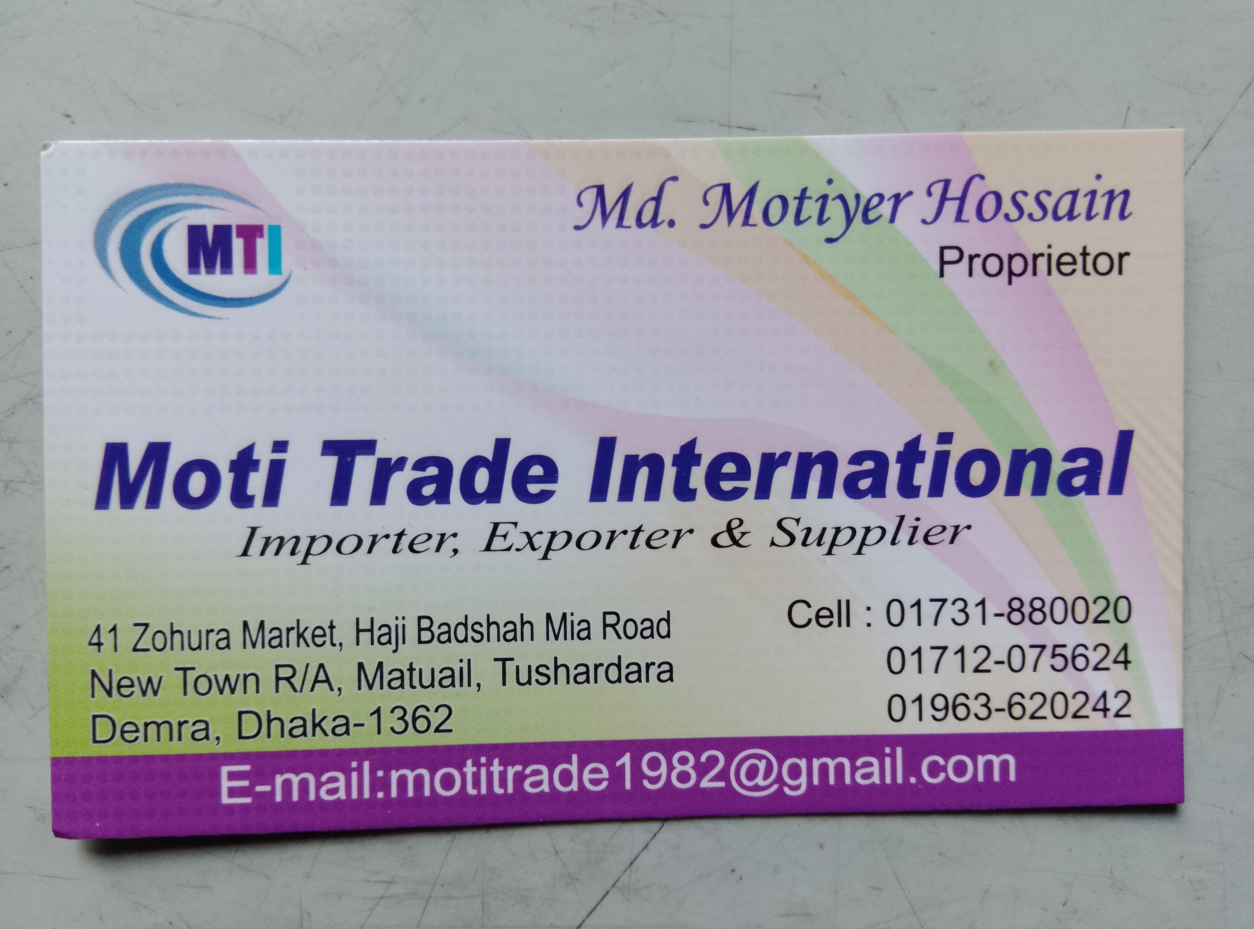 MOTI TRADE INTERNATIONAL